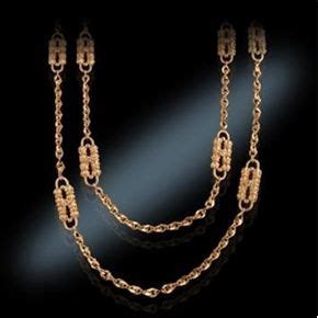 1920's coco chanel jewelry|original Chanel paperclip necklace.